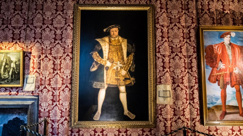 Henry VIII Painting 1536 -  Hampton Court