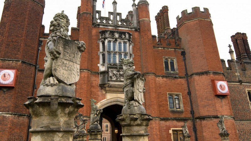 Hampton Court's Kings Beasts