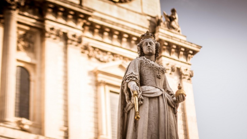 Statue of Queen Anne, St Paul's Churchyard