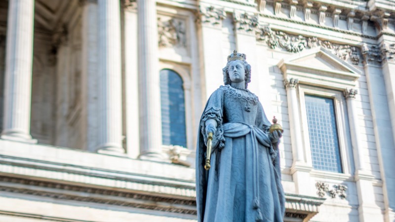 Statue of Queen Anne, St Paul's Churchyard