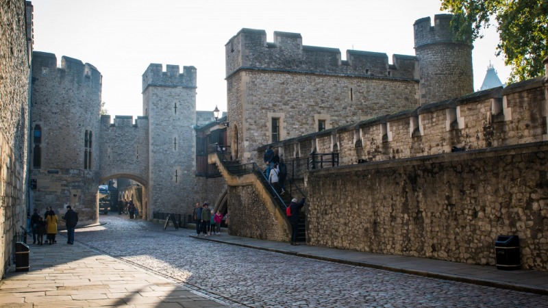 Inside the Tower of London