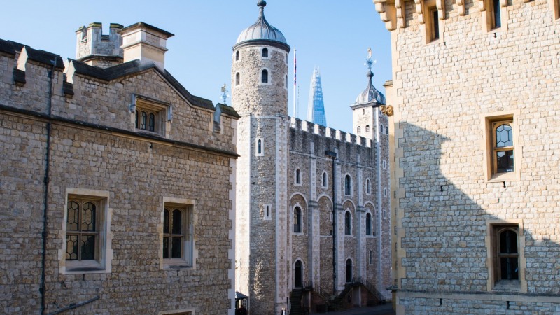 Inside the Tower of London