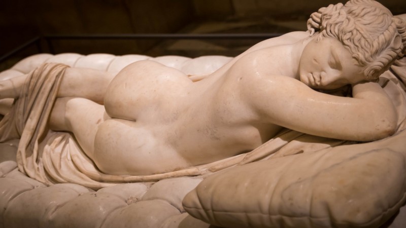 SLEEPING HERMAPHRODITUS - Unknown. Mattress 1620