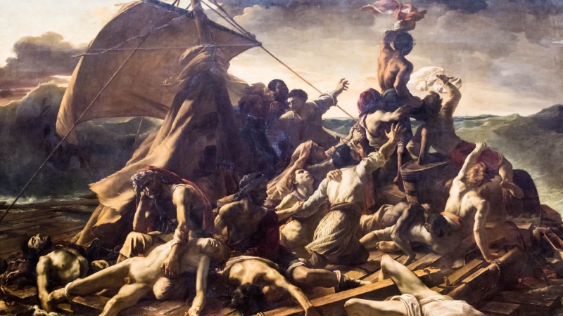 THE RAFT OF THE MEDUSA - 1818