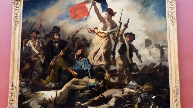 LIBERTY LEADING THE PEOPLE - 1830