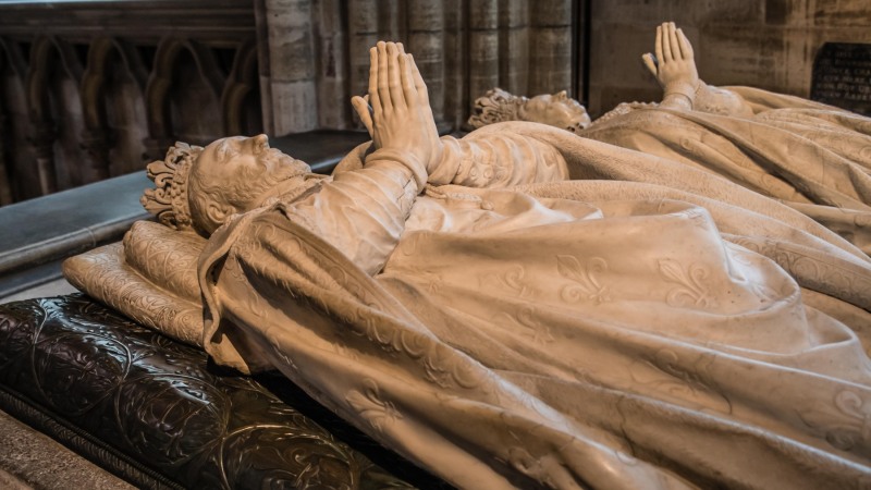 The Effigy of King Henry II and Queen Catherine de' Medici