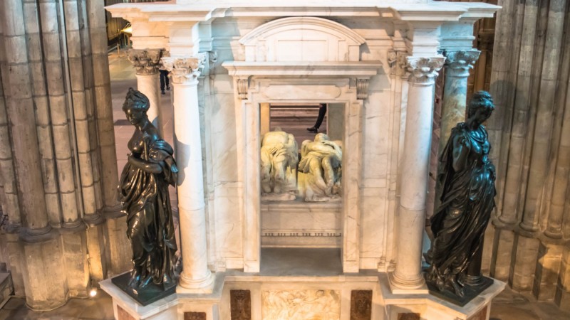 The Tomb of King Henry II and Queen Catherine de' Medici